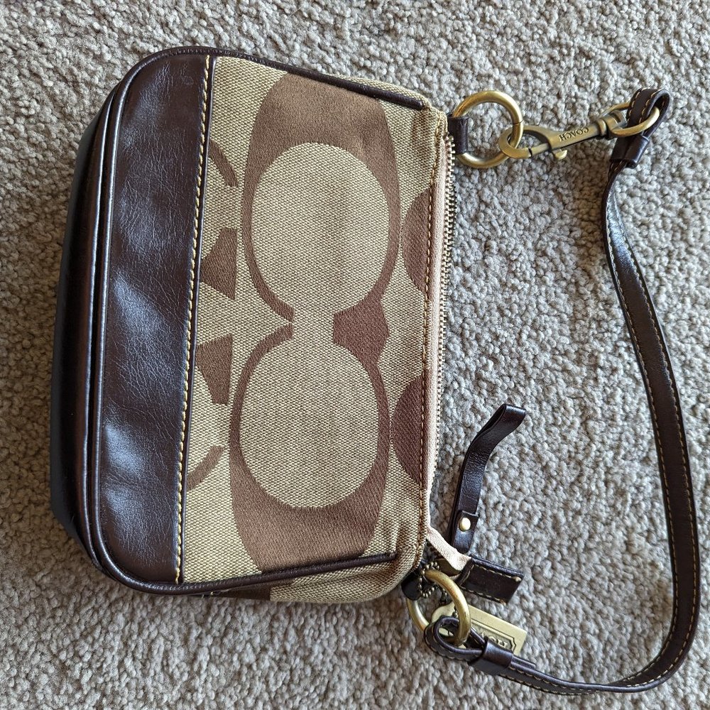 Small Faux Coach Bag